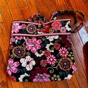 Vera Bradley Floral Tote Bag - Multicolor
